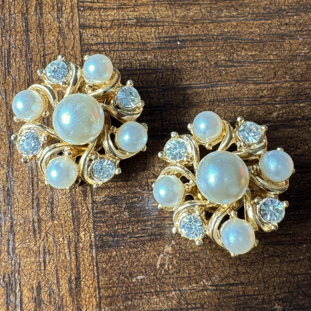 Vintage Parklane Clip on Earrings
